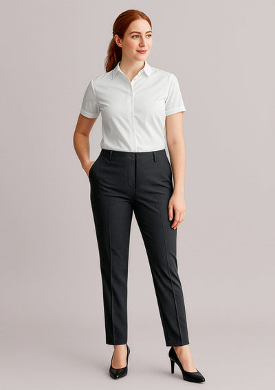 Siena Womens Bandless Elastic Waist Pant  10722