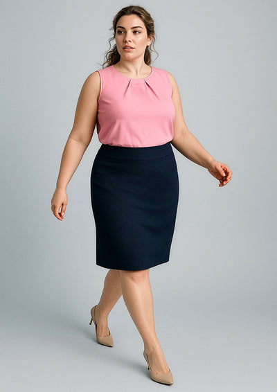 Cool Stretch Womens Relaxed Fit Lined Skirt  20111
