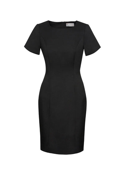 Cool Stretch Womens Short Sleeve Shift Dress  30112
