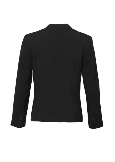 Cool Stretch Womens Short Jacket with Reverse Lapel  60113