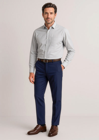 Siena Mens Slim Fit Flat Front Pant (Regular)  70716R