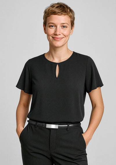 Vienna Womens Short Sleeve Blouse  RB261LS
