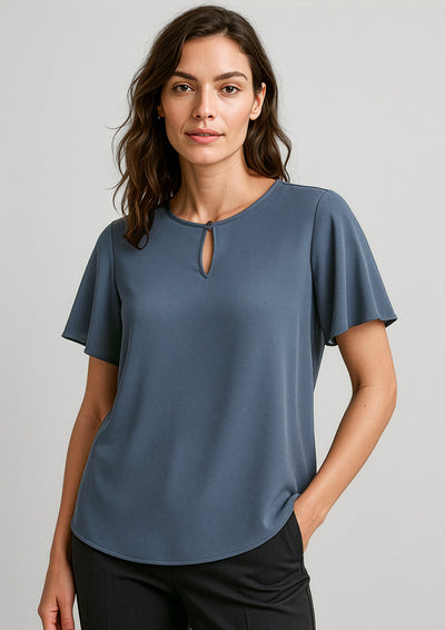 Vienna Womens Short Sleeve Blouse  RB261LS