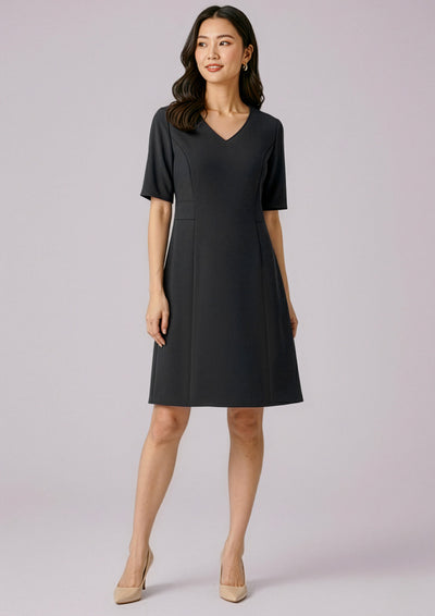 Siena Womens Extended Short Sleeve Dress  RD974L