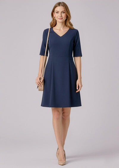 Siena Womens Extended Short Sleeve Dress  RD974L