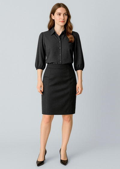Cool Stretch Womens Mid-waist Pencil Skirt  RGS312L