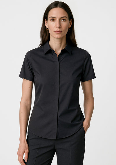 Charlie Womens Short Sleeve Shirt  RS968LS