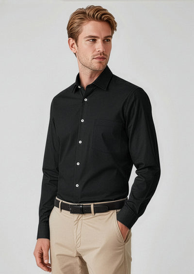 Charlie Mens Classic Fit Long Sleeve Shirt  RS968ML