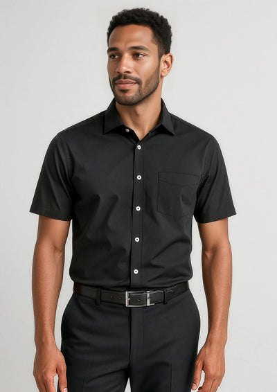 Charlie Mens Classic Fit Short Sleeve Shirt  RS968MS