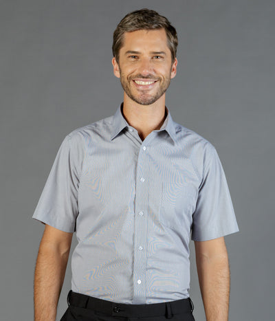 1267S Puppy Tooth Short Sleeve Shirt