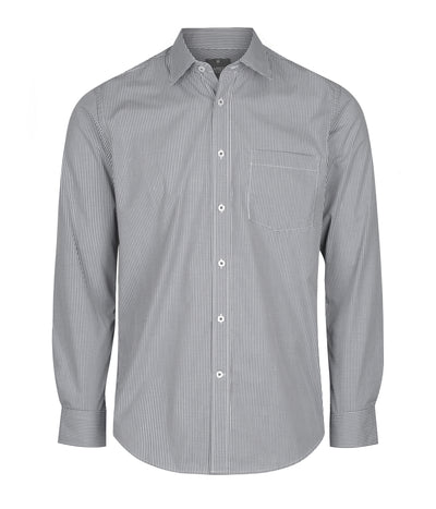 1637HL Gingham Long Sleeve Casual Slim Fit Shirt