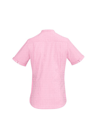 Womens Bordeaux Short Sleeve Shirt