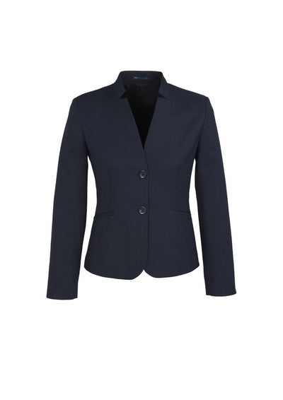 Womens Short Jacket with Reverse Lapel