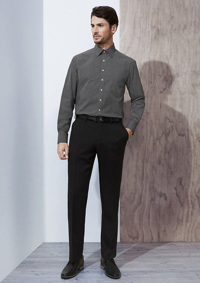 Mens One Pleat Pant Stout