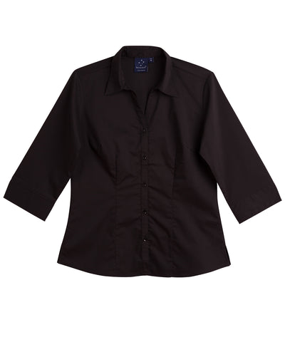BS07Q Women's Teflon Executive 3/4 Sleeve Shirt