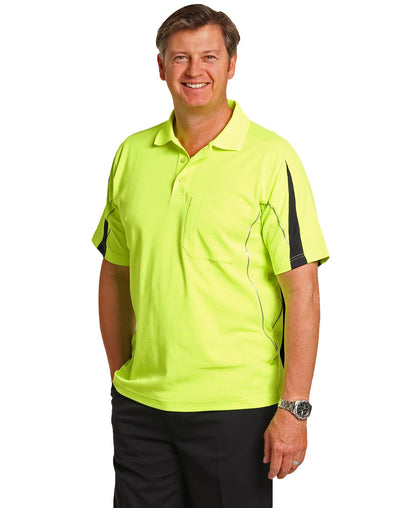 SW25A Hi-Vis Legend Short Sleeve Polo Mens'
