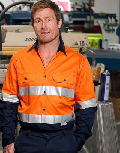 SW68 Long Sleeve Safety Shirt