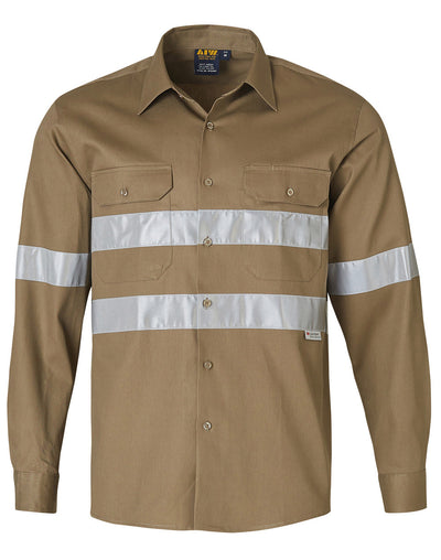 WT04HV Cotton Drill Work Shirt